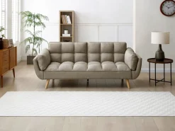 Sofá cama de 3 plazas de tela LOELINE^Vente-unique Outlet