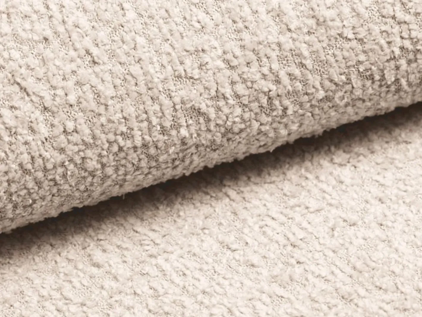 Vente-unique Sofás Y Sillones|Sofá cama de 3 plazas de tela bouclette - AMELIA de Pascal Morabito