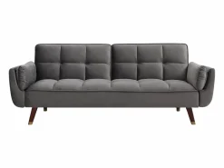 Sofá cama de 3 plazas de terciopelo GULCAN^Vente-unique Sale