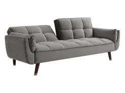 Sofá cama de 3 plazas de terciopelo GULCAN^Vente-unique Sale