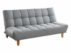 Vente-unique Sofá Escandinavo|Sofá cama de 3 plazas ESTEBAN - De tela - Color