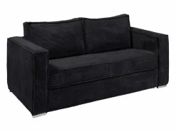 Sofá cama de 4 plazas exprés de pana lamas anchas - 18 cm - LORETO^Vente-unique Sale