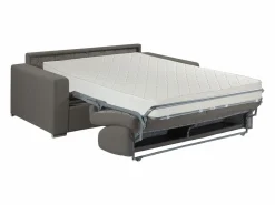 Vente-unique Sofá cama de apertura rápida 4p 22 cm tela - Color CALITO Azul Best