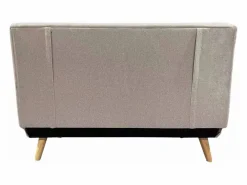 Sweeek Sofá cama de con patas de madera, 2 plazas Beige