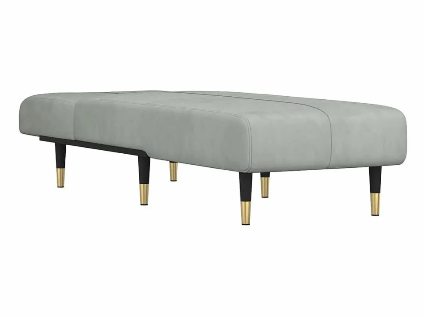 Sofá cama de terciopelo claro PWFG37275^ Online