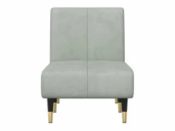Sofá cama de terciopelo claro PWFG37275^ Online