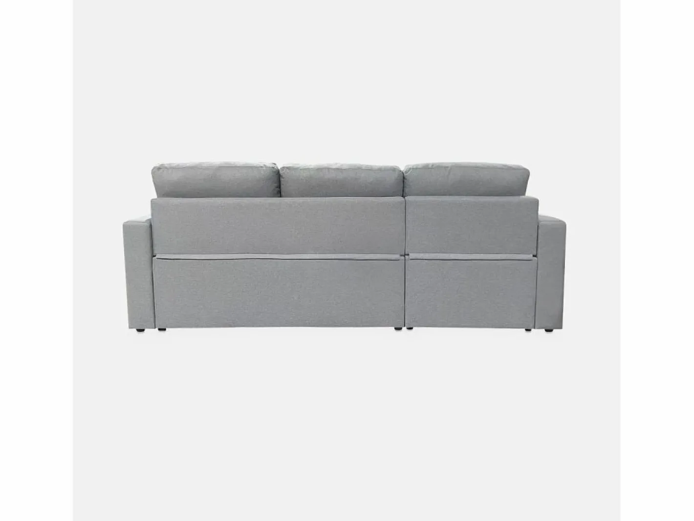 Sweeek Sofá Modular|Sofá cama esquinero reversible de 3 plaza