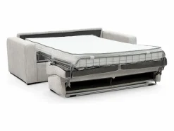 Sofá cama Express convertible en pana , cama de láminas de 160 cm, 16 cm de grosor, MONDOVI^Vente-unique Best