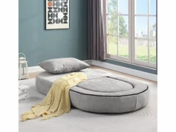 Sillón Cama|Sofá cama futón comprimible, sillón cama versátil con cojines.