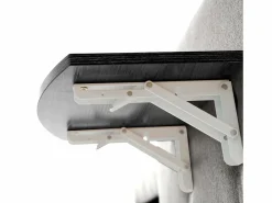 Sofá cama individual extraíble multifuncional: con función de cama, sillón y sillón, sofá cama ajustable en tres posiciones, mesas de té plegables Gris Sale