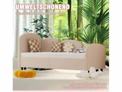 Merax Cama Diván|Sofá cama infantil tapizado - 90 x 200 cm - con cajón de almacenaje - en terciopelo -