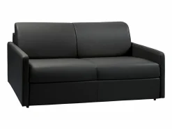 Vente-unique Sofás De Piel Sintética|Sofá cama italiano 3p 14 cm piel sintética CALIFE