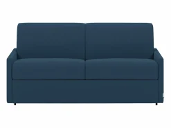 Sofá cama italiano 3p 22 cm tela - Color Gris CALIFE^Vente-unique Hot