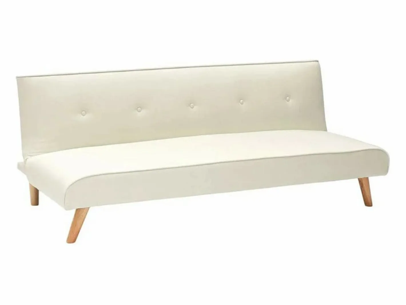 Sofá cama moderno de 2 plazas en tejido Larimar para Salón y sala de estar -^Modus Sofa Clearance