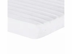 vidaxl Sofá cama nido con colchón cuero sintético 90x200 cm Blanco Discount