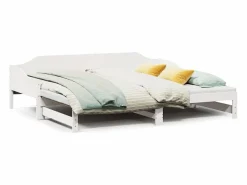 Clicnbuy Cama Nido|Sofá cama nido madera maciza de pino 90x200 cm