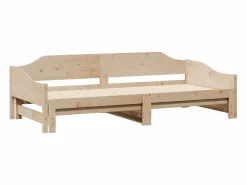 Sofá cama nido madera maciza de pino 90x190 cm^Clicnbuy New