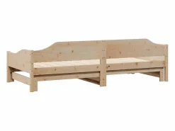 Sofá cama nido madera maciza de pino 90x190 cm^Clicnbuy New
