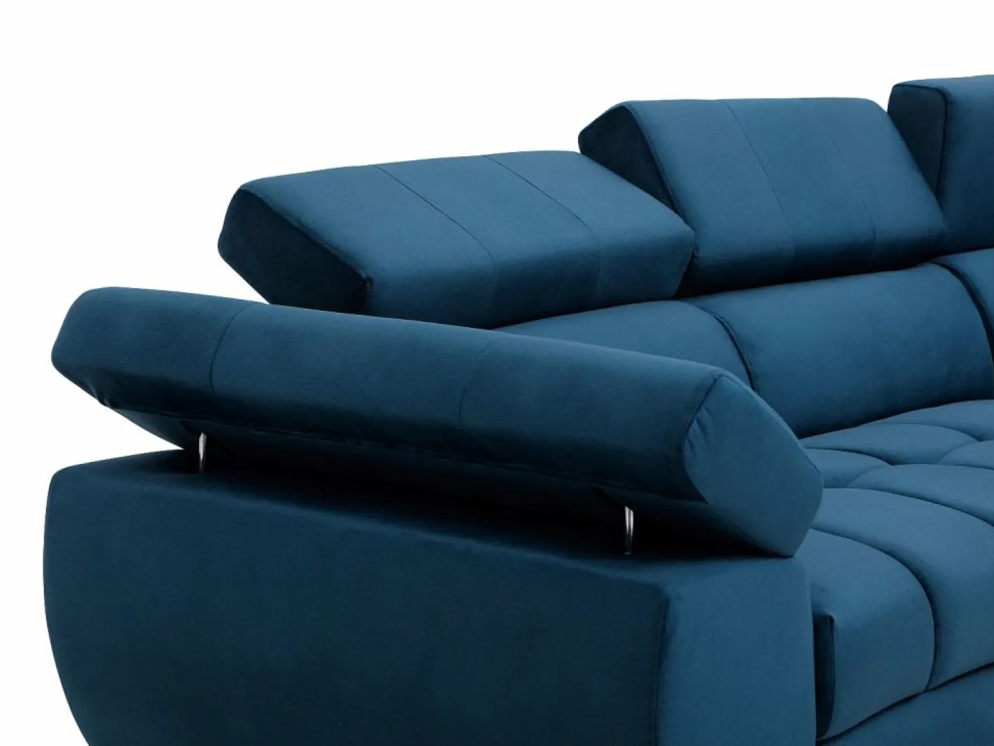 Sofá cama rinconera derecha de terciopelo NIACATO^Vente-unique Discount