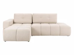 Sofá cama rinconera izquierda de tela TRIMALDI^Vente-unique Discount