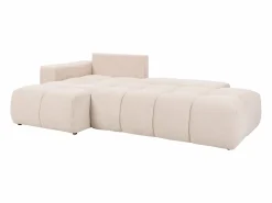 Sofá cama rinconera izquierda de tela TRIMALDI^Vente-unique Discount