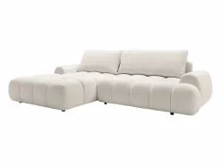 Sofá cama rinconera izquierda en chenilla FARNETA^Vente-unique Hot