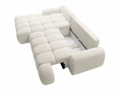 Sofá cama rinconera izquierda en chenilla FARNETA^Vente-unique Hot