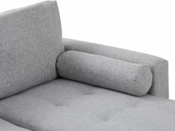 Sofá cama rinconera reversible de tela con arcón KORI^Vente-unique Online