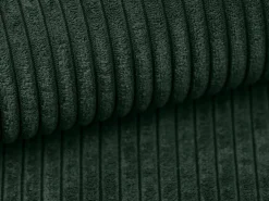 Sofá cama rinconera terciopelo canalé AMELIA - Ángulo derecho^Vente-unique Hot