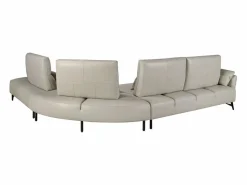 Angel Cerda Sofá chaise longue derecha piel arena 6213 Beige Outlet