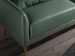 Angel Cerda Sofá De Piel|Sofá chaise longue derecha piel 6199