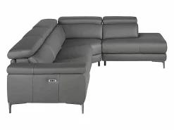 Angel Cerda Sofá chaise longue relax derecha piel gris oscuro 6111 Beige Online