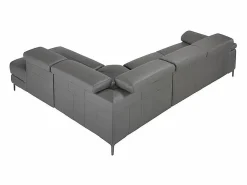 Angel Cerda Sofá chaise longue relax derecha piel gris oscuro 6111 Beige Online