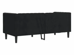 Sofá Chesterfield 2 plazas con cojines terciopelo^vidaxl Sale