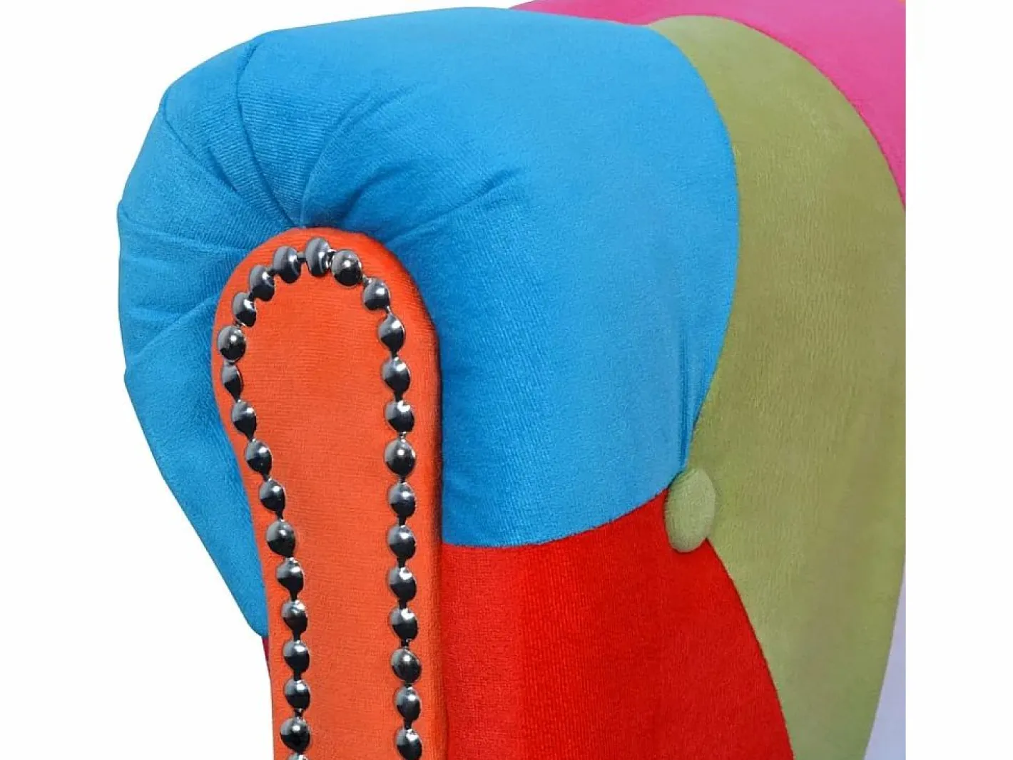 Clicnbuy Sofás Chesterfield|Sofá Chesterfield de 2 plazas tela