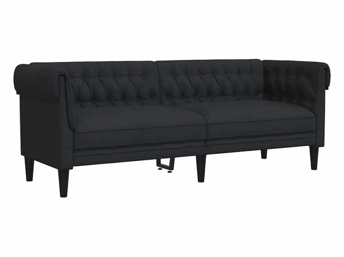 Sofá Chesterfield de 3 plazas tela^vidaxl Sale