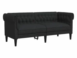 vidaxl Sofá Relax|Sofá Chesterfield de 2 plazas tela