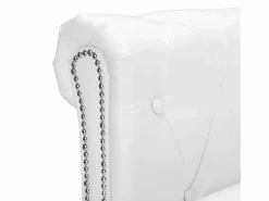 Sofá Chesterfield en forma de L cuero sintético^Clicnbuy New