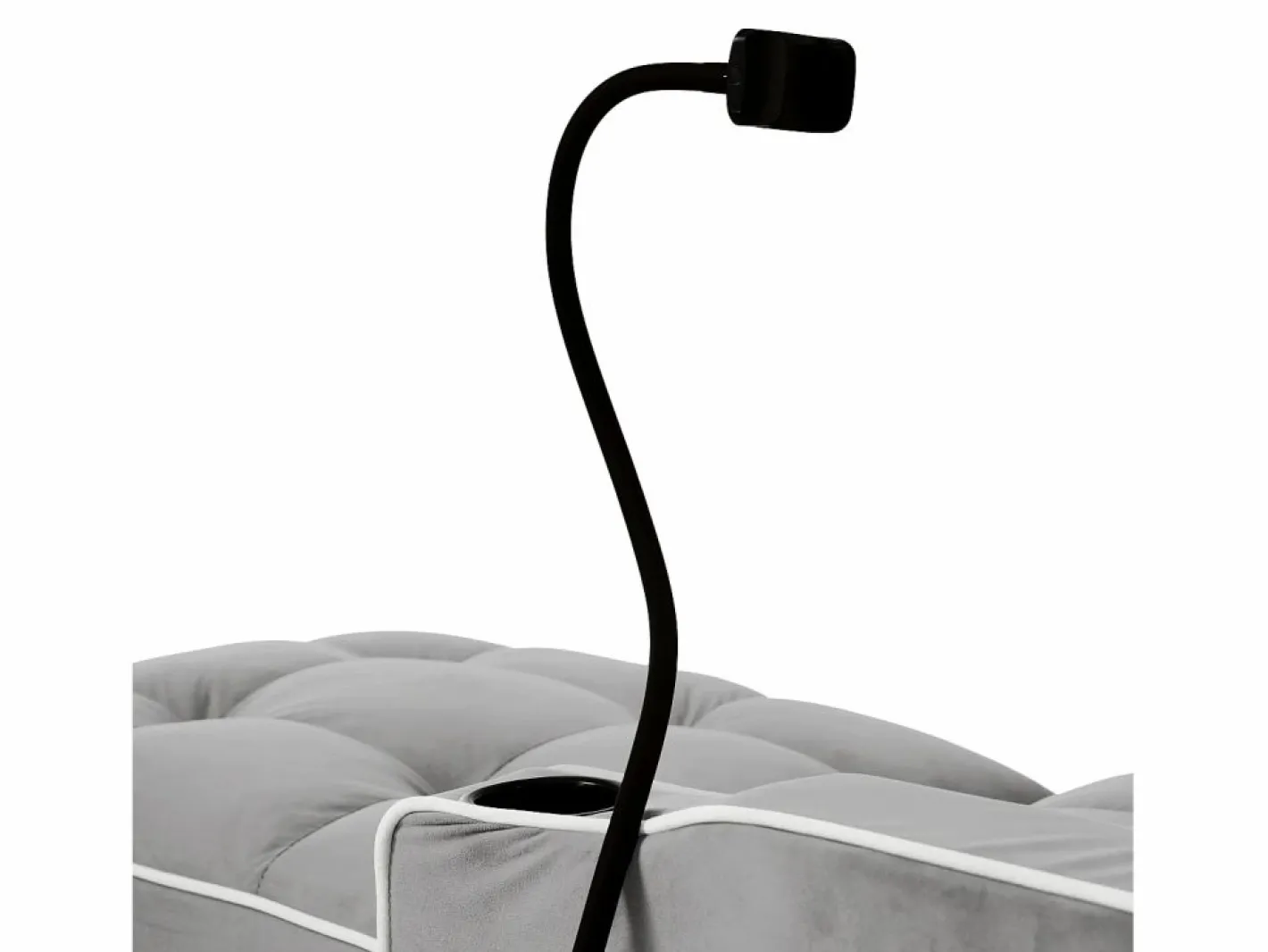 Sillón Cama|Sofá con bolsillo lateral y portavasos soporte móvil confort espuma y terciopelo ideal para apartamento antiguo y blanco