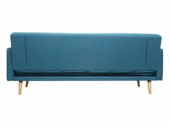 Sofá convertible 3 plazas diseño escandinavo azul ULLA^Miliboo