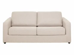 Vente-unique Sofás Y Sillones|Sofá convertible exprés en tela de descanso 140 cm colchón 14 cm DONETO
