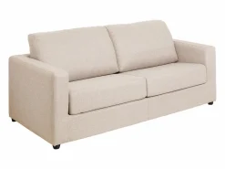 Vente-unique Sofás Y Sillones|Sofá convertible exprés en tela de descanso 140 cm colchón 14 cm DONETO