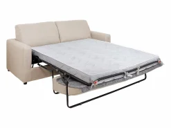 Vente-unique Sofás Y Sillones|Sofá convertible exprés en tela de descanso 140 cm colchón 14 cm DONETO