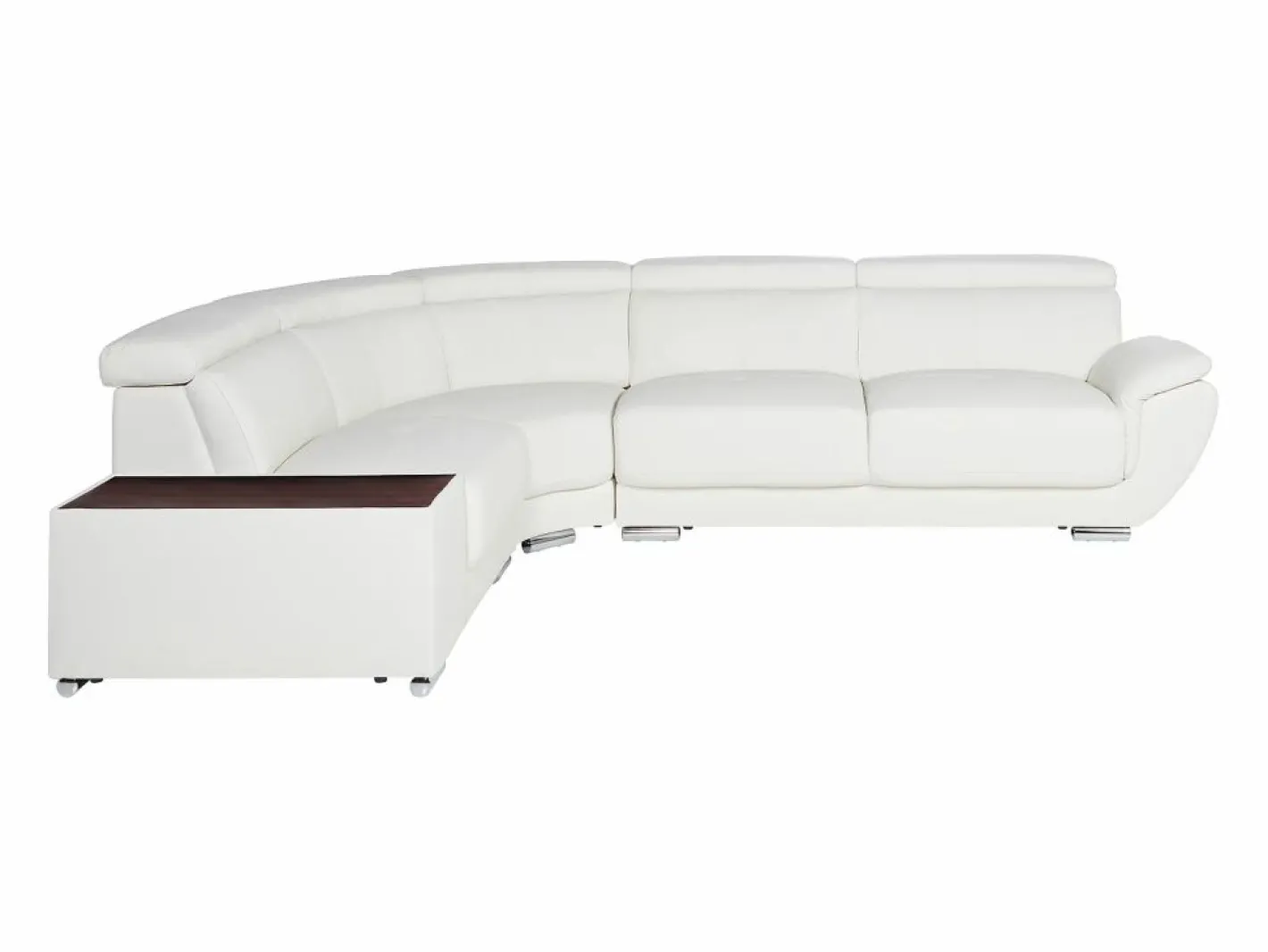 LINEA SOFA Sofá De Piel|Sofá Rinconera|Sofá Cuero vacuno color ángulo izquierdo NAHIA