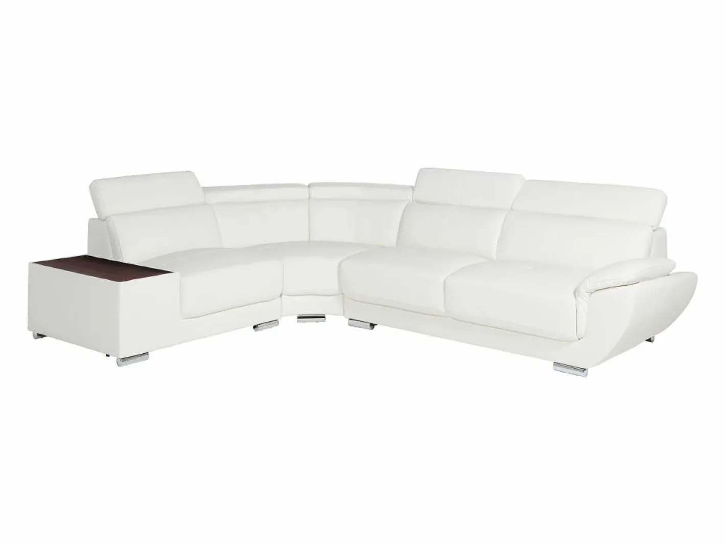 LINEA SOFA Sofá De Piel|Sofá Rinconera|Sofá Cuero vacuno color ángulo izquierdo NAHIA