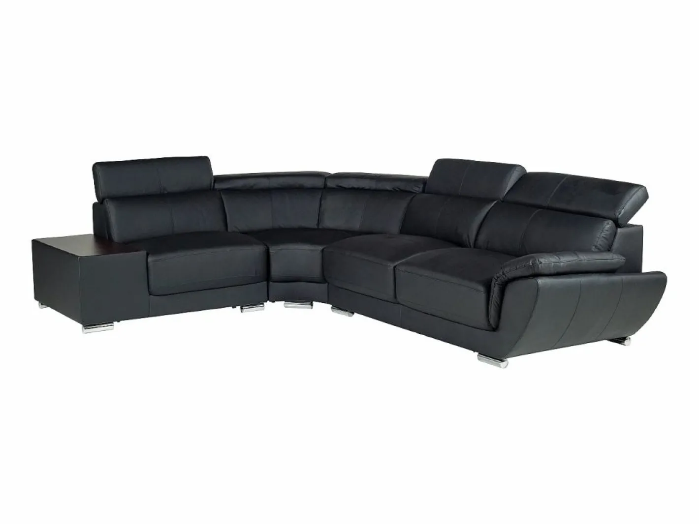LINEA SOFA Todos Los Sofás|Sofá De Piel|Sofá Cuero vacuno color ángulo izquierdo NAHIA