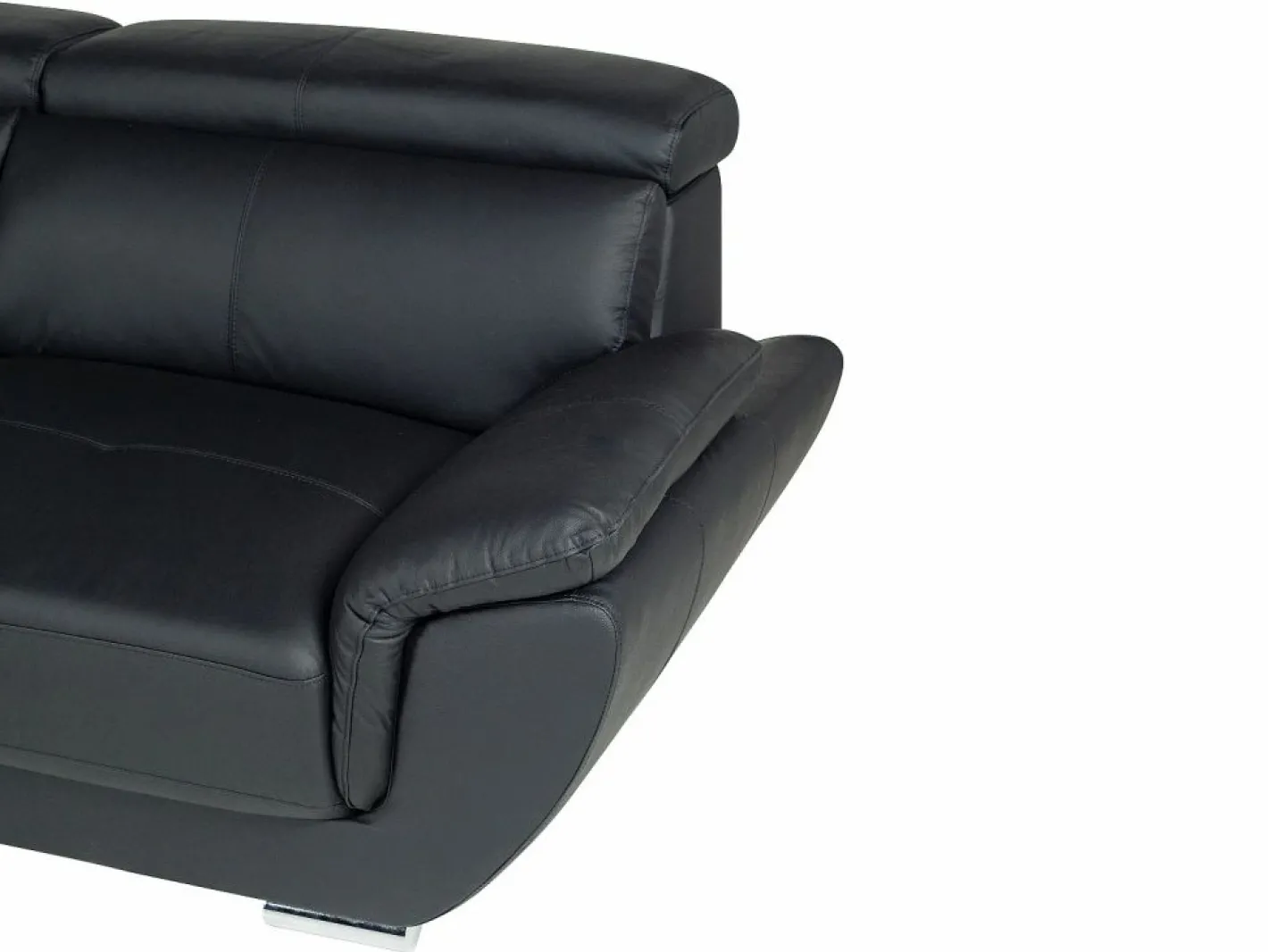 LINEA SOFA Todos Los Sofás|Sofá De Piel|Sofá Cuero vacuno color ángulo izquierdo NAHIA
