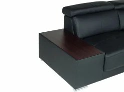 LINEA SOFA Todos Los Sofás|Sofá De Piel|Sofá Cuero vacuno color ángulo izquierdo NAHIA