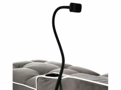 Sillón Cama|Sofá de 1 plaza - Sillón con portavasos y soporte para teléfono - terciopelo oscuro