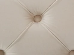 Vente-unique Sofá de 2 plazas chéster de terciopelo y patas de metal EDWINA Beige Outlet